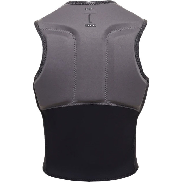 2023 Mystic Mnner Block Kite Impact Vest Front Zip 35005.200107 -.. Grey